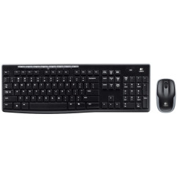 LOGITECH MK270 Wireless Combo - BLACK - US INT'L - EER - 2