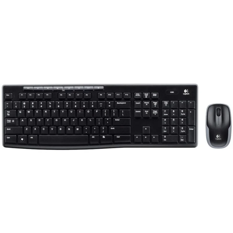 LOGITECH MK270 Wireless Combo - BLACK - US INT'L - EER - 1