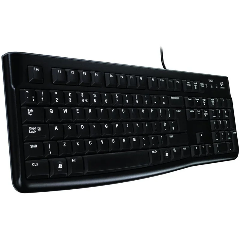 LOGITECH Corded Keyboard K120 - EER - US International layout - 1