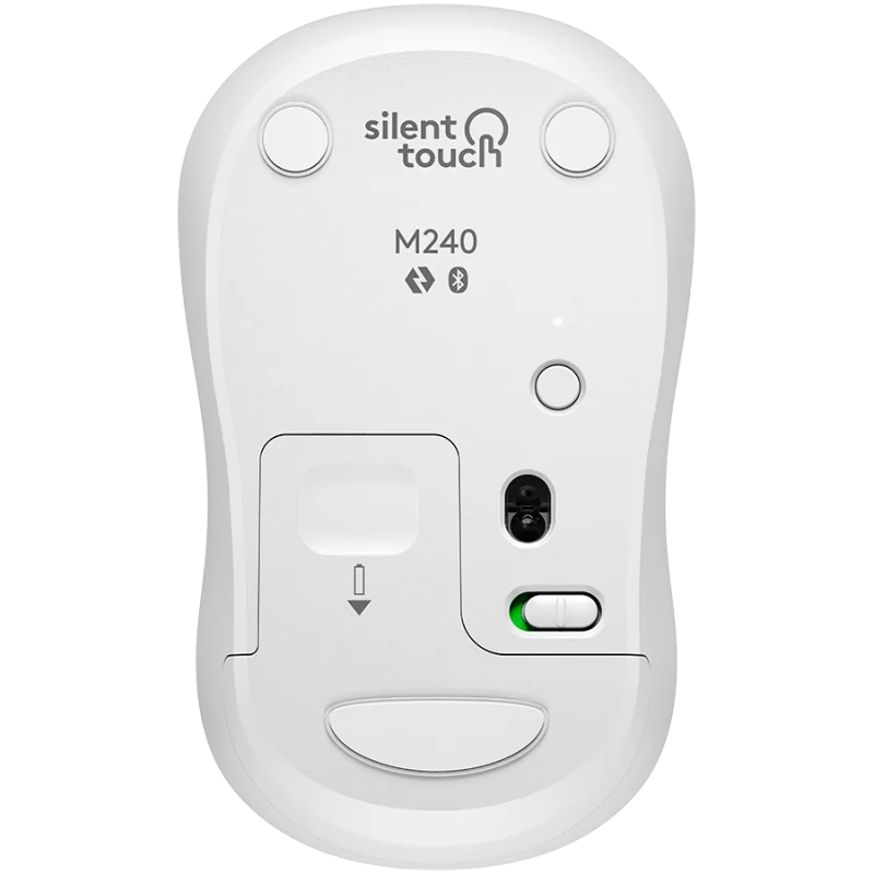 LOGITECH M240 Bluetooth Mouse - OFF WHITE - SILENT - 1