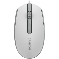 CANYON mouse M-10 Wired White Grey - 8