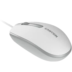 CANYON mouse M-10 Wired White Grey - 11