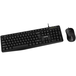 CANYON USB standard KB, water resistant BG layout bundle with optical 3D wired mice 1000DPI black - 5