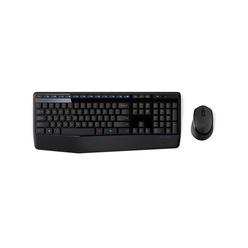 LOGITECH MK345 Wireless Combo - BLACK - US INT'L - 1