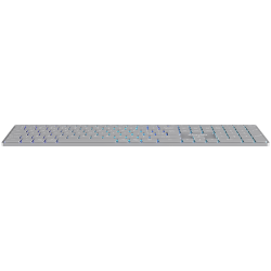 CANYON keyboard HKB-W11 UK/US RGB Dual Mode Wireless Grey - 8