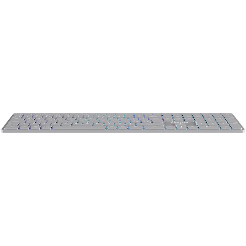 CANYON keyboard HKB-W11 UK/US RGB Dual Mode Wireless Grey - 1
