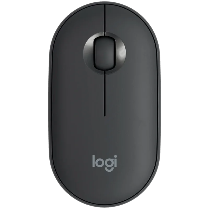 LOGITECH M350S Pebble 2 Bluetooth Mouse - TONAL GRAPHITE - 1