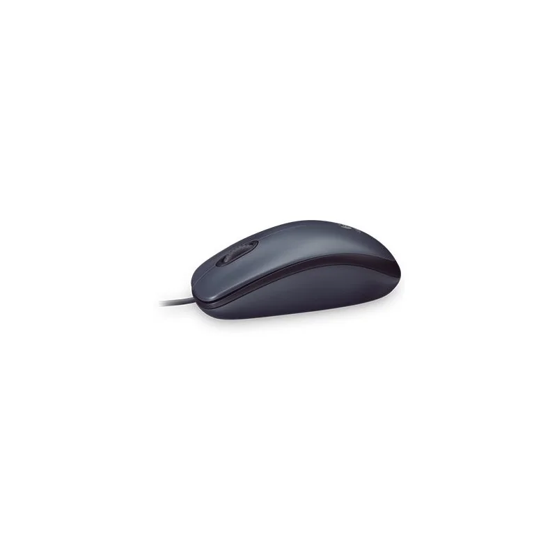 LOGITECH M90 Corded Mouse - GREY - USB - EWR2 - 1