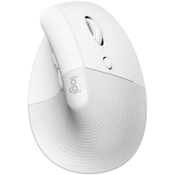 LOGITECH Lift for MAC Vertical Ergonomic Mouse - OFF-WHITE/PALE GREY - 2