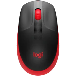 LOGITECH M190 Wireless Mouse - RED - 7