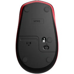 LOGITECH M190 Wireless Mouse - RED - 11