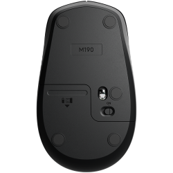 LOGITECH M190 Wireless Mouse - MID GREY - 10
