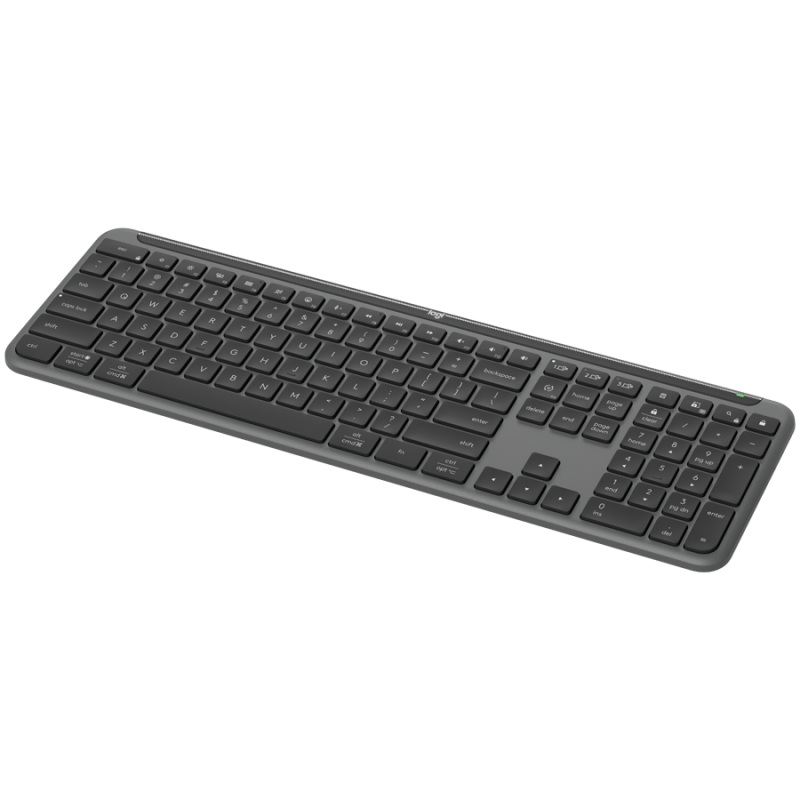 LOGITECH SIGNATURE SLIM WIRELESS KEYBOARD K950 - GRAPHITE - US INT'L - 2.4GHZ/BT - INTNL-973 - 1