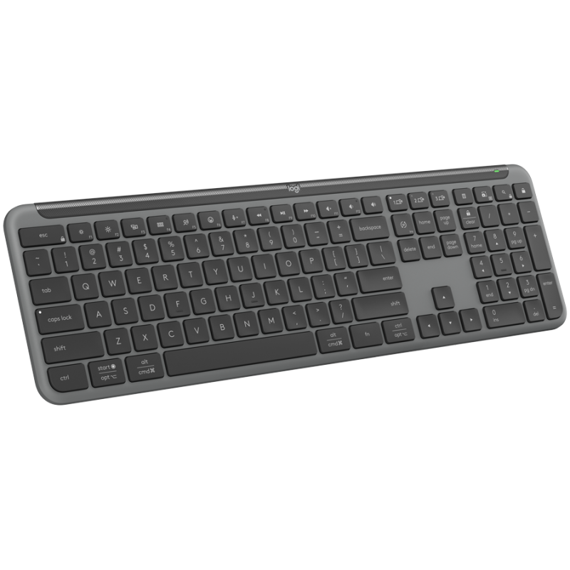 LOGITECH SIGNATURE SLIM WIRELESS KEYBOARD K950 - GRAPHITE - US INT'L - 2.4GHZ/BT - INTNL-973 - 1