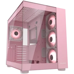 COUGAR FV150 RGB PC Case, Mid tower, Pink - 1