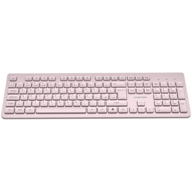 CANYON keyboard HKB-W01 UK/US AAA Wireless Beige - 1