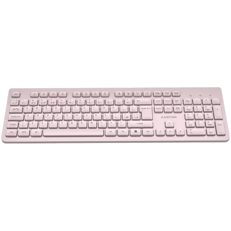 CANYON keyboard HKB-W01 UK/US AAA Wireless Beige - 1