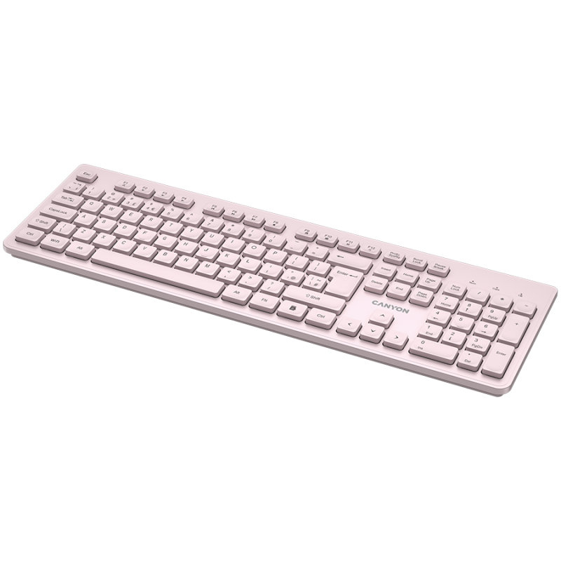CANYON keyboard HKB-W01 UK/US AAA Wireless Beige - 1
