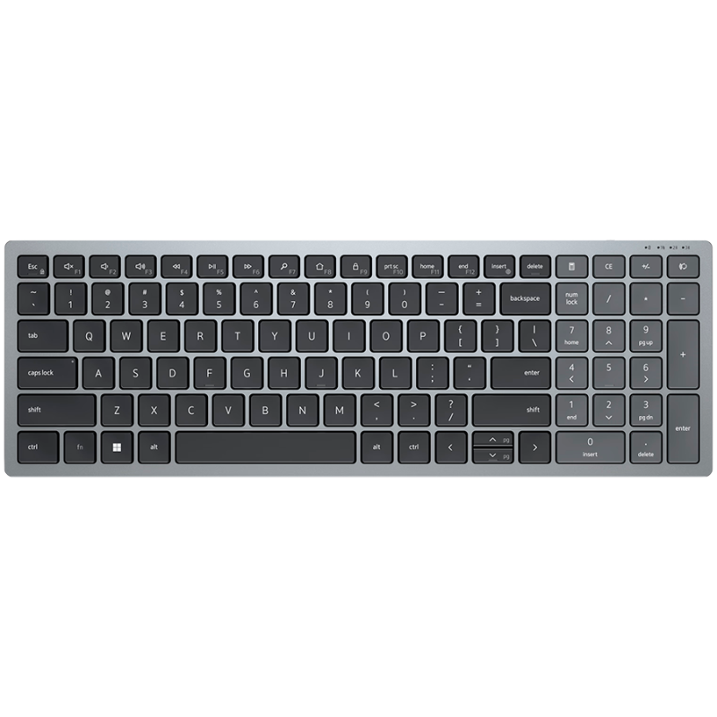Dell KB740 Compact Multi-Device Wireless Keyboard US International (QWERTY) - 1