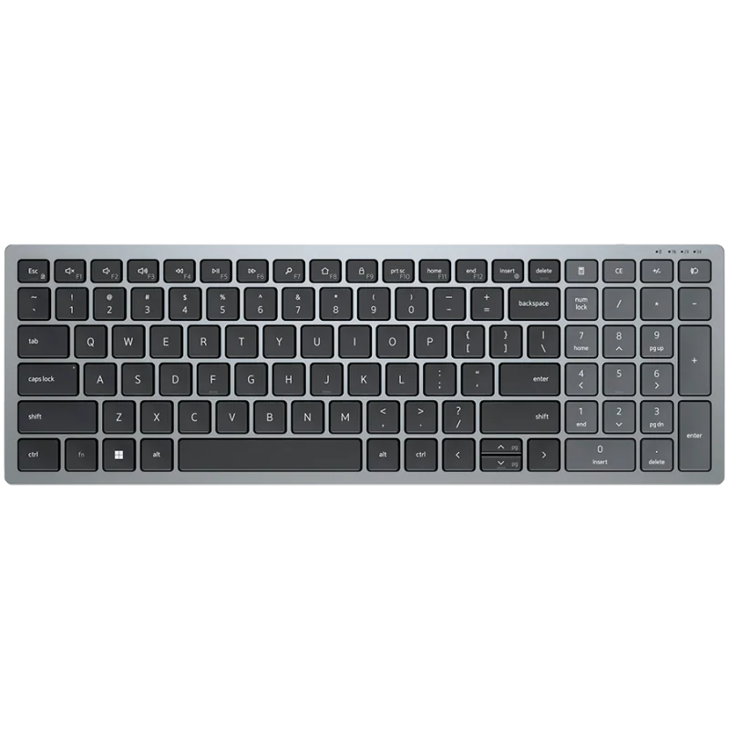 Dell KB740 Compact Multi-Device Wireless Keyboard US International (QWERTY) - 1