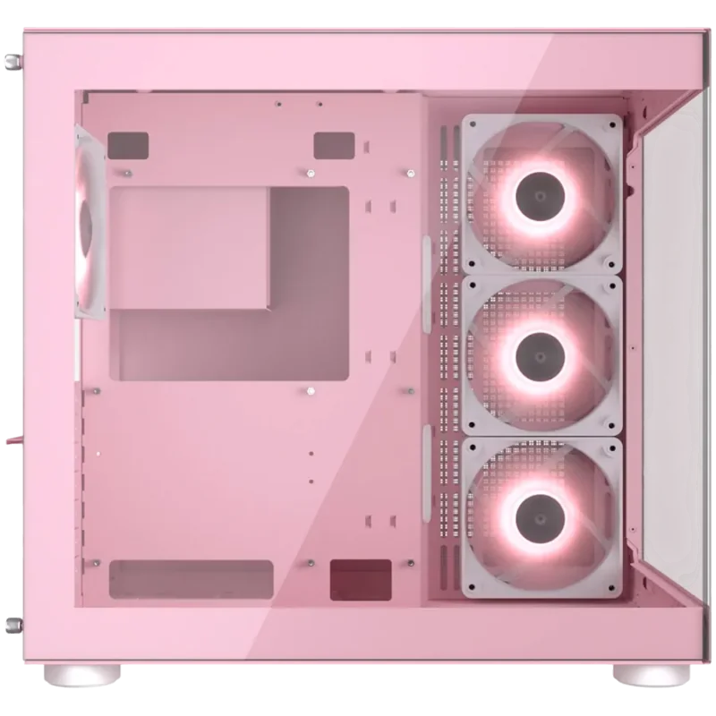 COUGAR FV150 RGB PC Case, Mid tower, Pink - 1