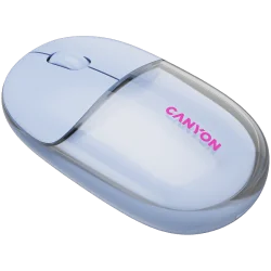 CANYON mouse OnClick 24 BT/ Wireless Transparent/Blue - 12