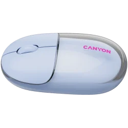 CANYON mouse OnClick 24 BT/ Wireless Transparent/Blue - 13
