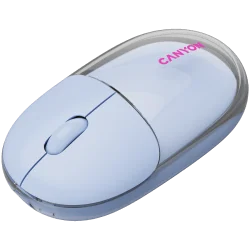 CANYON mouse OnClick 24 BT/ Wireless Transparent/Blue - 14