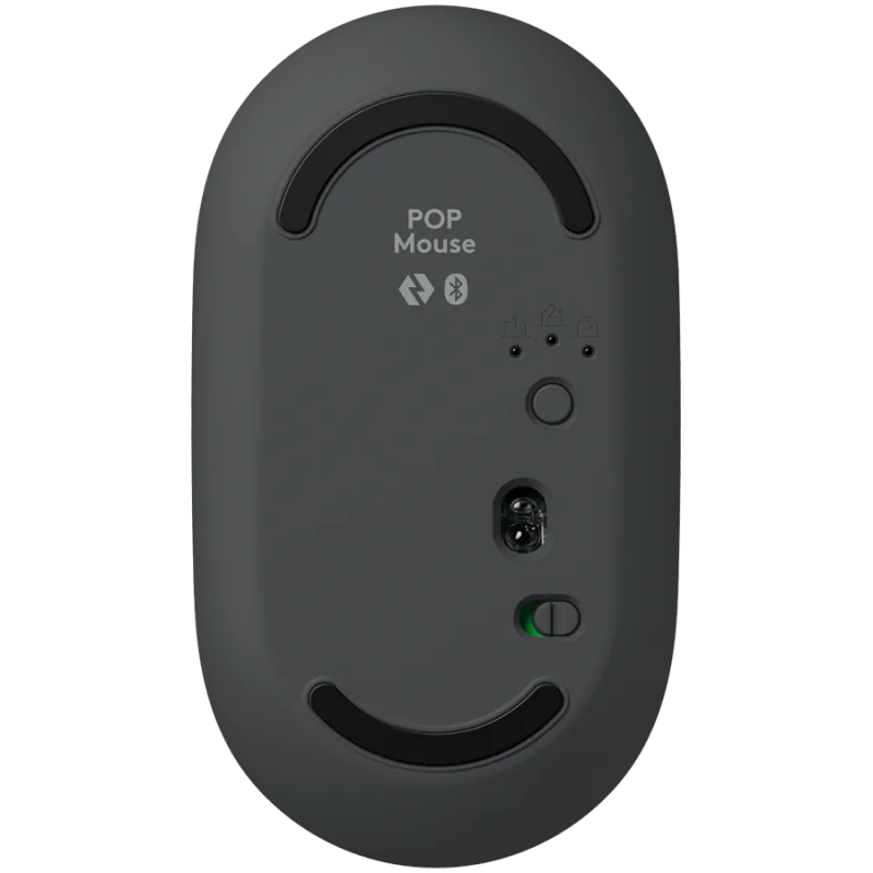 LOGITECH POP Mouse with emoji - GRAPHITE - BT - EMEA28i-935 - FY25,TERRA - 1