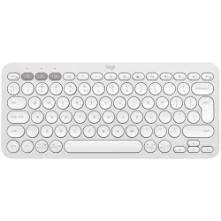 LOGITECH K380S Multi-Device Bluetooth Keyboard - TONAL WHITE - US INT'L - 2