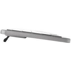CLEVETURA CLVX 1 Touch-On-Keys AI Wireless Keyboard, ANSI US Windows Layout, Scissor Switches, Aluminum Chassis, Interactive RGB