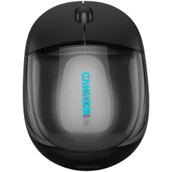 CANYON mouse OnClick 24 BT/ Wireless Transparent/Black - 10