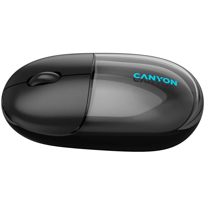 CANYON mouse OnClick 24 BT/ Wireless Transparent/Black - 1