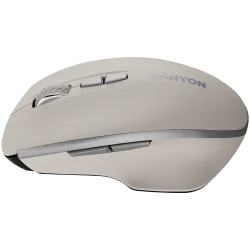 CANYON mouse MW-21 BlueLED 7buttons Wireless Cosmic Latte - 8