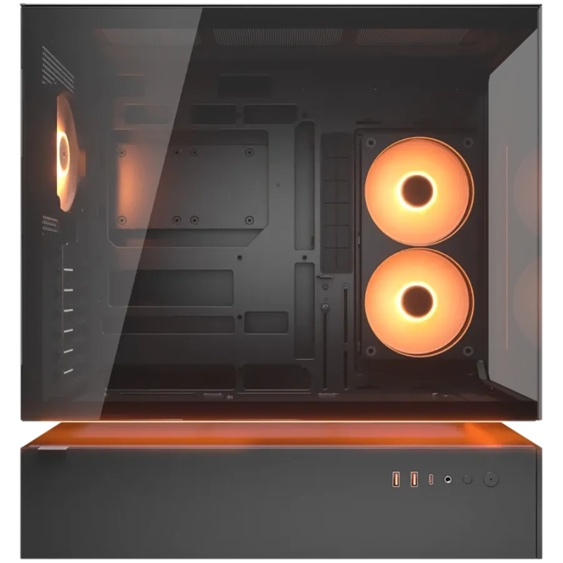 COUGAR CFV235 PC Case, Mid Tower, Black - 1