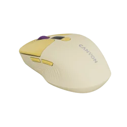 CANYON mouse MW-26 LCD Silent Dual Mode Wireless Yellow - 12