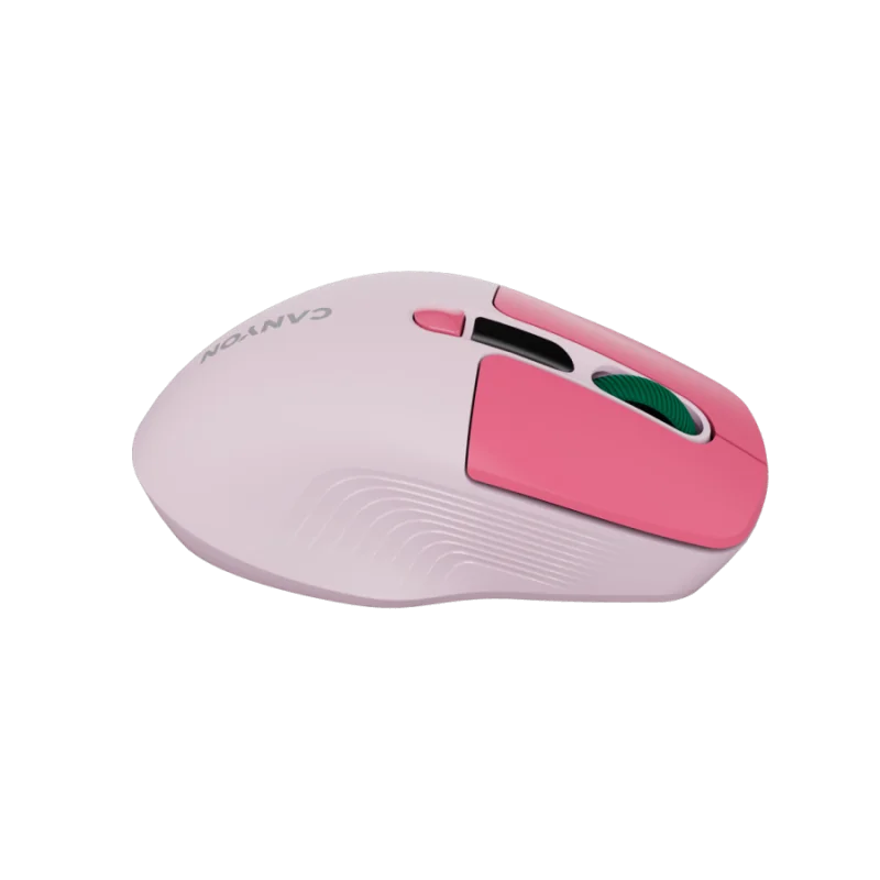 CANYON mouse MW-26 LCD Silent Dual Mode Wireless Pink - 1