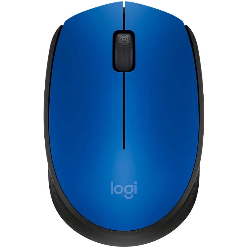LOGITECH M171 Wireless Mouse - BLUE - 1