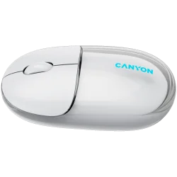 CANYON mouse OnClick 24 BT/ Wireless Transparent/White - 13