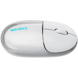 CANYON mouse OnClick 24 BT/ Wireless Transparent/White - 16