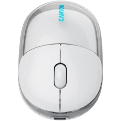 CANYON mouse OnClick 24 BT/ Wireless Transparent/White - 18