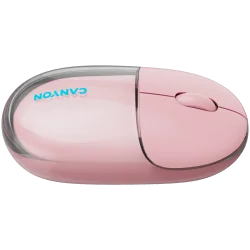 CANYON mouse OnClick 24 BT/ Wireless Transparent/Pink - 15