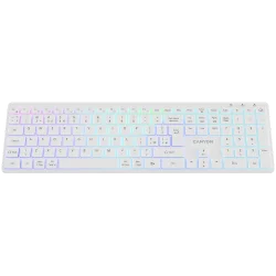CANYON keyboard HKB-W11 UK/US RGB Dual Mode Wireless White - 7