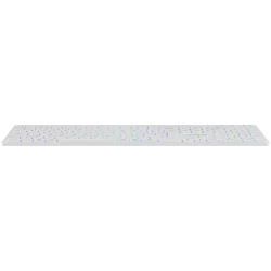 CANYON keyboard HKB-W11 UK/US RGB Dual Mode Wireless White - 8