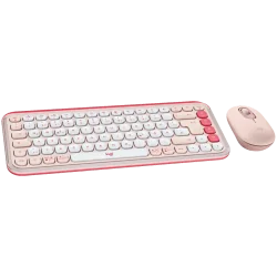 LOGITECH POP ICON COMBO - ROSE - US INT'L - BT - INTNL-973 - 6