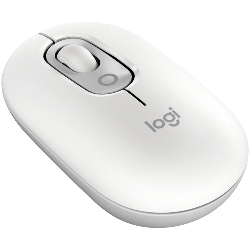 LOGITECH POP Mouse with emoji - OFF-WHITE - BT - EMEA28i-935 - FY25,TERRA - 1