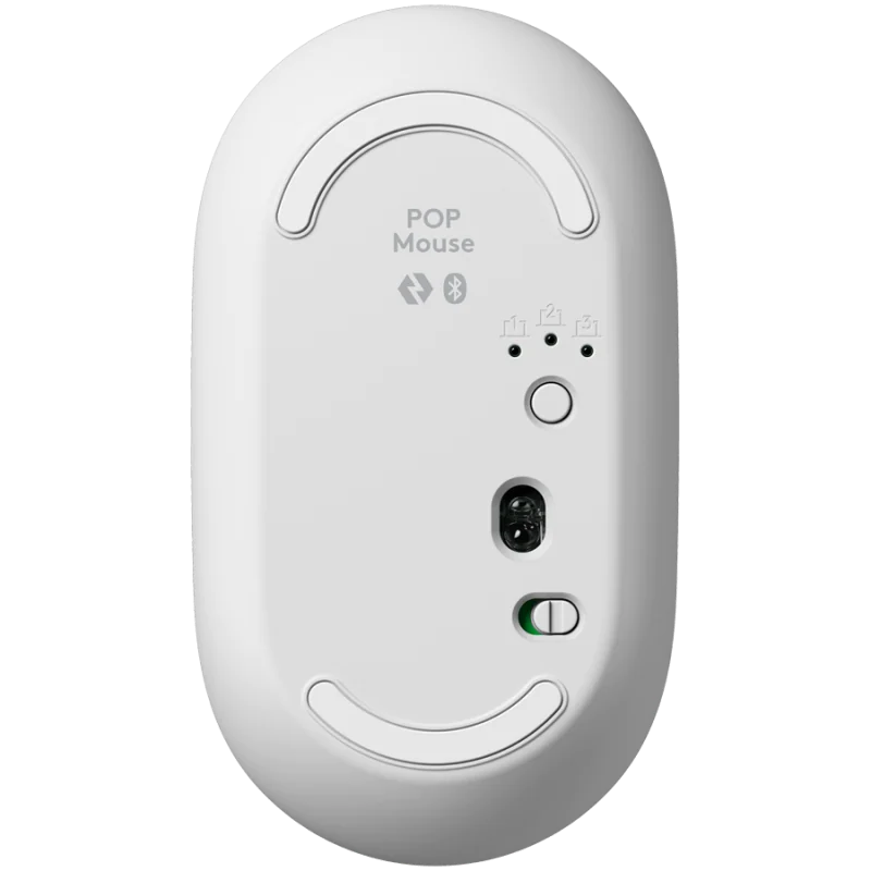 LOGITECH POP Mouse with emoji - OFF-WHITE - BT - EMEA28i-935 - FY25,TERRA - 1