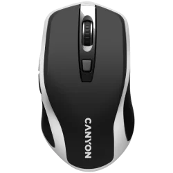 CANYON MW-19, 2.4GHz Wireless Rechargeable Mouse with Pixart sensor, 6keys, Silent switch for right/left keys,Add NTCDPI: 800/12