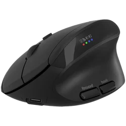 CANYON mouse MW-25 Ergonomic LED AA Dual mode Wireless Black - 6