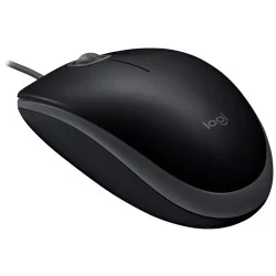 LOGITECH B110 Corded Mouse - SILENT - BLACK - USB - B2B - 4